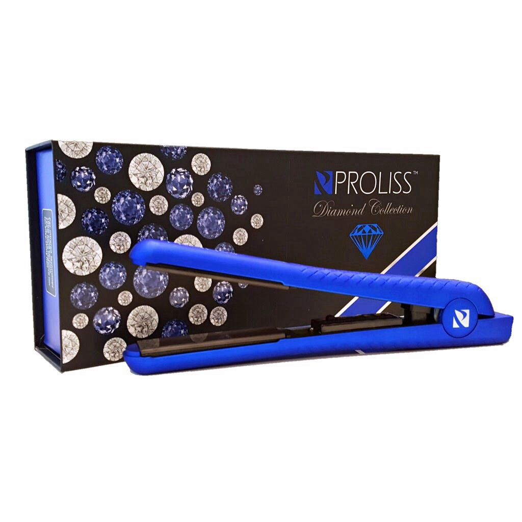 Proliss Diamond Metallic Blue 1" Infusion Flat Iron Proliss USA