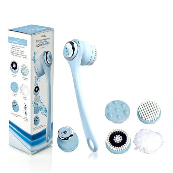 Light Blue Cleansing & Exfoliating Body Brush