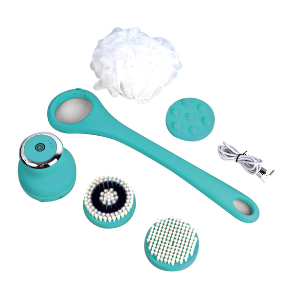 Turquoise Cleansing & Exfoliating Body Brush