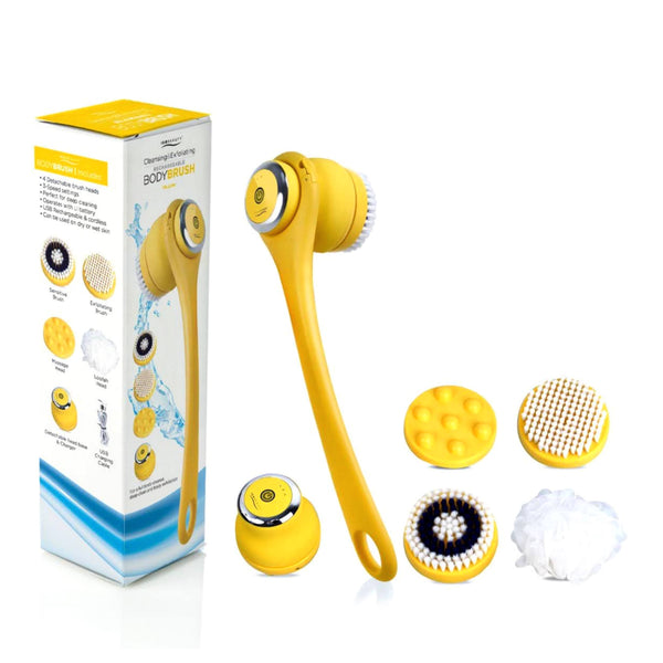 Yellow Cleansing & Exfoliating Body Brush