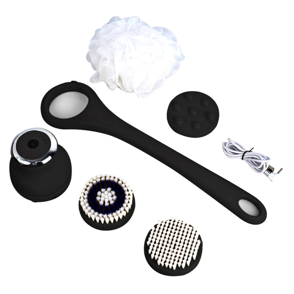 Black Cleansing & Exfoliating Body Brush