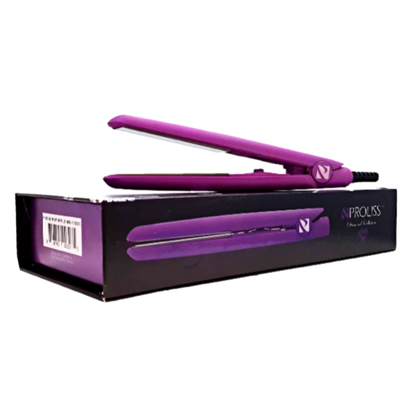 Purple 0.5" Mini w/Soft Touch | Flat Iron