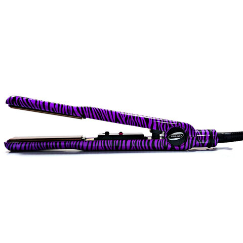 Purple Zebra Turbo Silk | Flat Iron